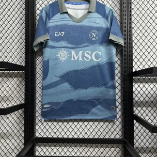 2025/2026 Napoli Tercera Cuarta Visitante Camiseta de Fútbol Calidad Tailandesa