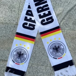Bufanda Aficionado Alemania Mundial 2026 Blanca