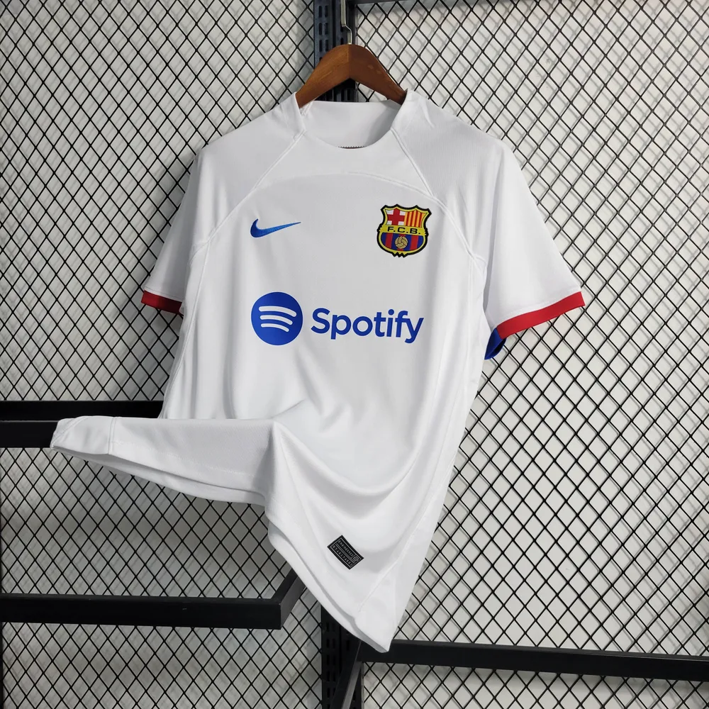 Camiseta de Fútbol Visitante Barcelona 2023/2024 Calidad Tailandesa