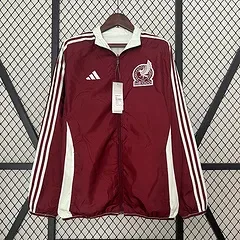Camiseta Cortavientos Reversible de México 2024 Calidad Tailandesa