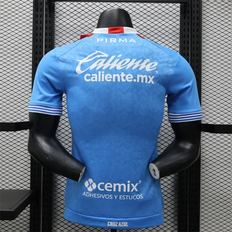 2024/2025 Versión Jugador Jersey Local Cruz Azul Calidad Tailandesa