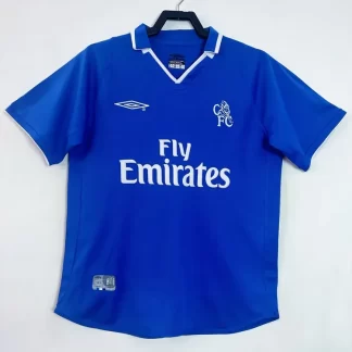 Camiseta de Fútbol Retro 2001/2003 Local Chelsea Calidad Tailandesa