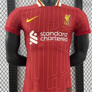 2024/2025 Camiseta de Fútbol Local Versión Jugador Liverpool Calidad Tailandesa