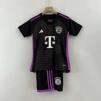 2023/2024 Bayern Munich Equipación Visitante Camiseta de Fútbol Calidad Tailandesa Talla Infantil