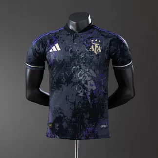 2025/2026 Argentina Púrpura Negro-Edición Especial Camiseta Versión Jugador