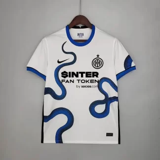 Camiseta Visitante Internazionale Milan Blanca 2021/2022 Calidad Tailandesa
