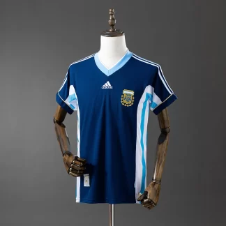 Camiseta Retro 1998 Argentina Visitante Fútbol AAA calidad fan