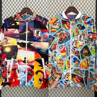 2024 Camiseta Cortavientos Reversible Japón Calidad Tailandesa