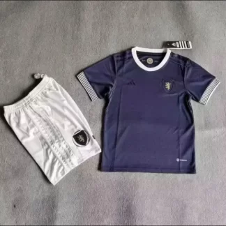 Camiseta de fútbol azul marino Edición 150 Aniversario Escocia 2023 Talla Infantil