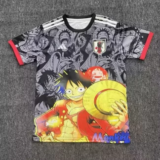 2025/2026 Japón Sombrero Dorado Luffy Camiseta Fútbol Calidad Tailandesa