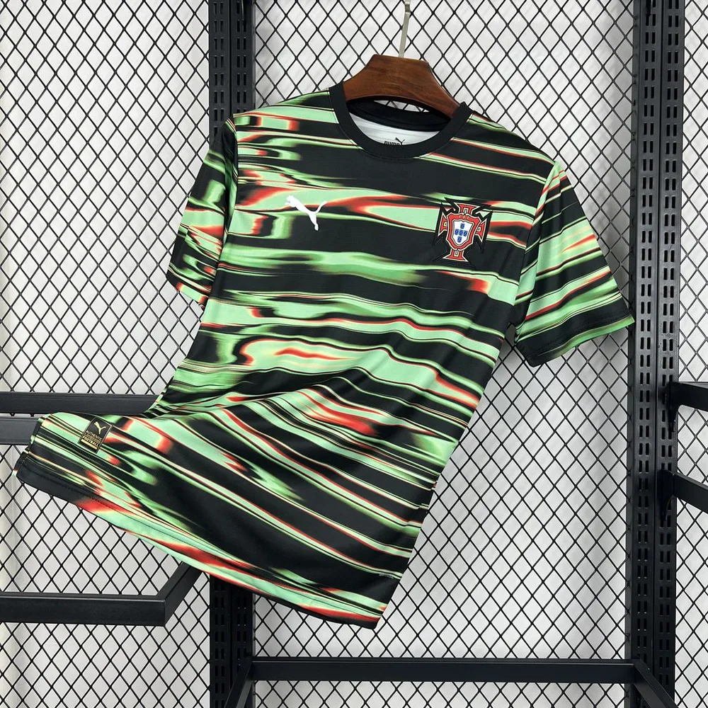 2025-2026 Portugal Camuflaje Entrenamiento Camiseta Fútbol Calidad Tailandesa