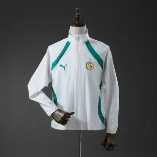Cortavientos de la Selección Nacional de Senegal 2026 -Blanco