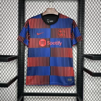 2024/2025 Barcelona Cuarta Prepartido Camiseta de Fútbol Calidad Tailandesa