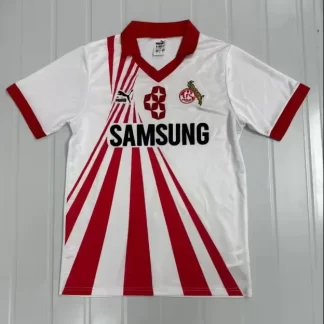 Camiseta de Fútbol Retro 1990/1991 del FC Köln Local 1:1 Calidad Tailandesa