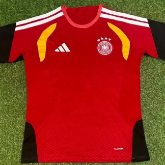 2026/2027 Camiseta de Fútbol Chándal de Entrenamiento Alemania Rojo Calidad Tailandesa