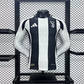 Juventus Local Manga Larga 2024/2025 Calidad Tailandesa