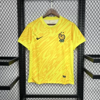 2024-2025 Francia Uniforme de Portero Camiseta