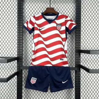 Equipación infantil de local de la selección de Estados Unidos 2026