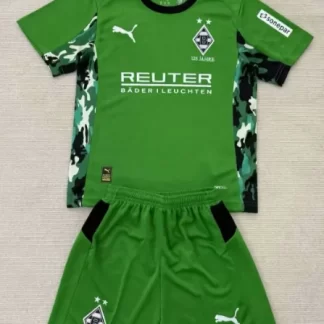 2025/2026 Camiseta de fútbol Borussia Mönchengladbach Visitante calidad tailandesa Talla infantil