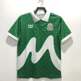 Camiseta de Fútbol Retro Local México 1995 Calidad Tailandesa