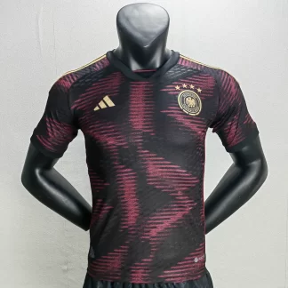 Versión de jugador de la camiseta de fútbol visitante de Alemania para la Copa Mundial de la FIFA 2022