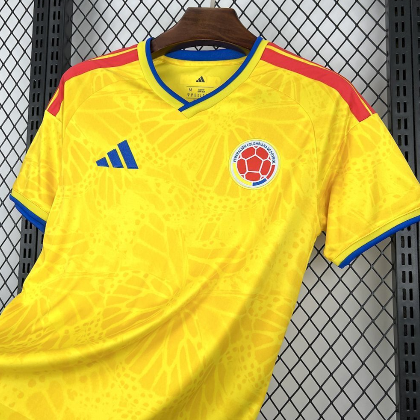 2026 Camiseta Local de la Selección de Colombia 1:1 Calidad Tailandesa