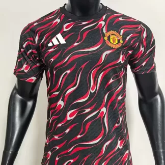 2025/2026 Versión Jugador Uniforme de Entrenamiento Manchester United Calidad Tailandesa