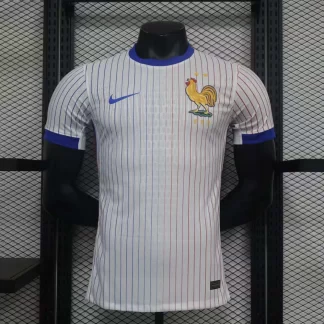 Camiseta de Fútbol Visitante Francia Versión Jugador 2024-2025 Calidad Tailandesa