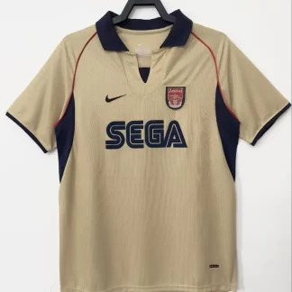 Camiseta Retro Arsenal Visitante 2001/2002 Calidad Tailandesa