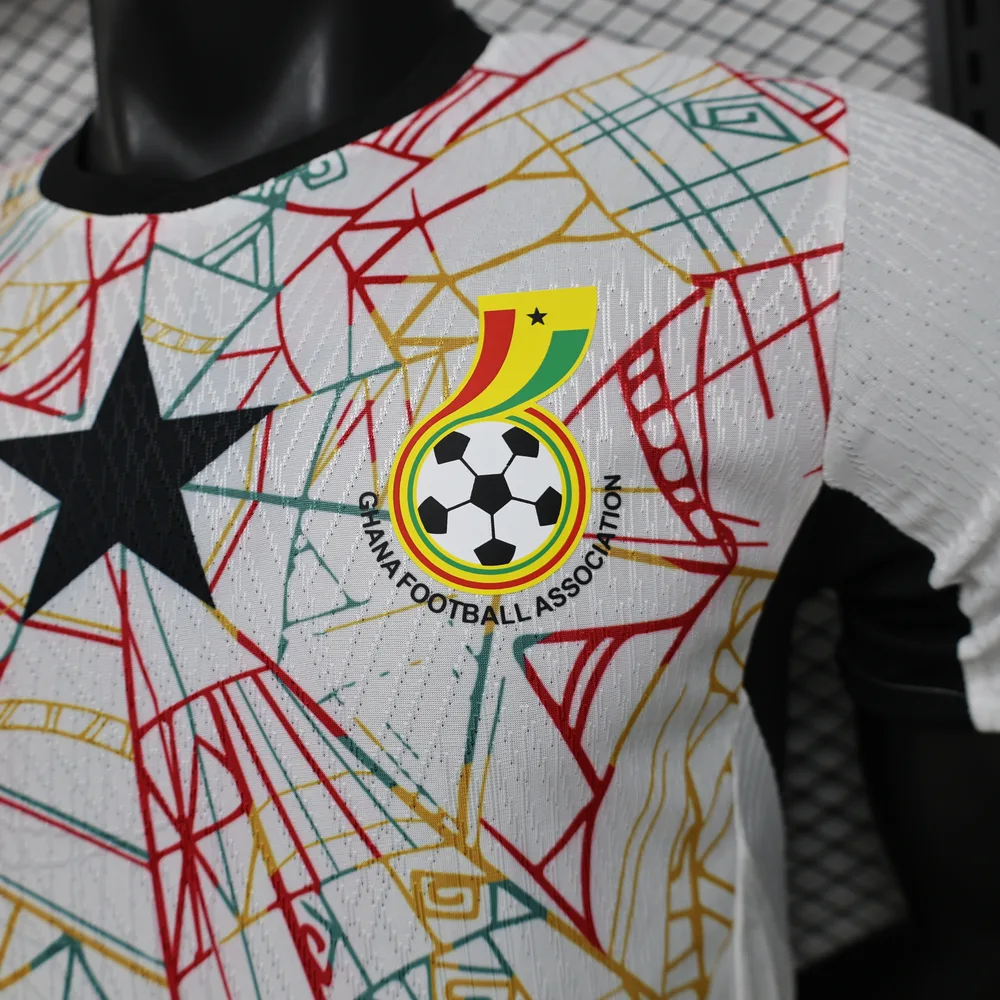 2026 Player Version Camiseta de Fútbol Local Ghana Nacional AAA calidad fan