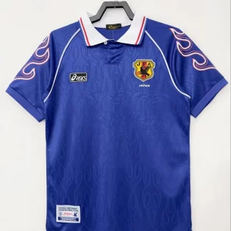 Camiseta de fútbol local retro de Japón 1998 Calidad Tailandesa