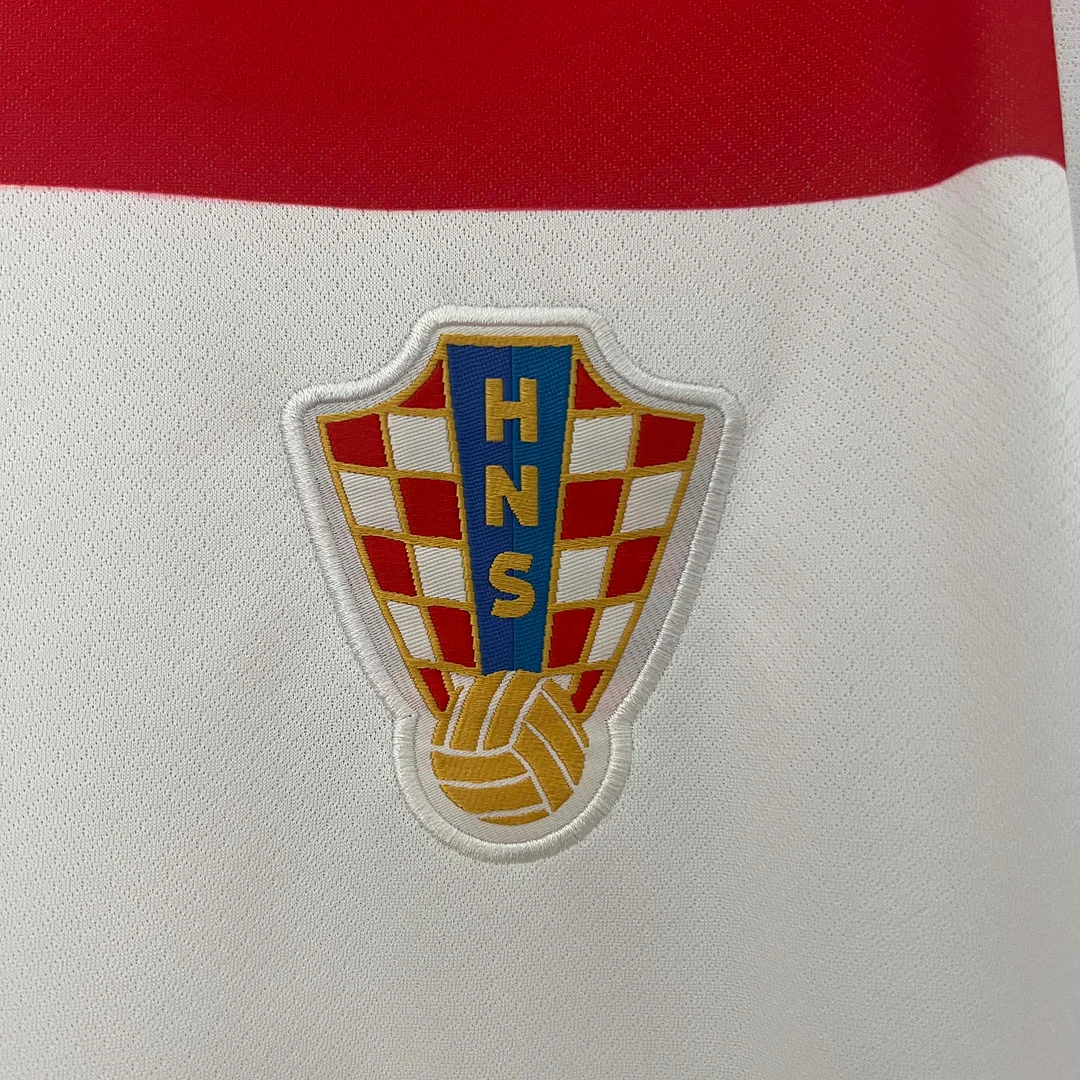 Camiseta de Fútbol Croacia Nacional Local 2024 1:1 Calidad Tailandesa