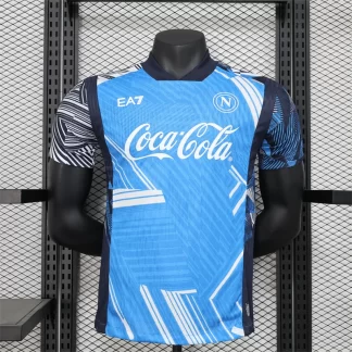 2024/2025 Versión Jugador Camiseta Edición Conjunta Napoli Coca-Cola Calidad Tailandesa