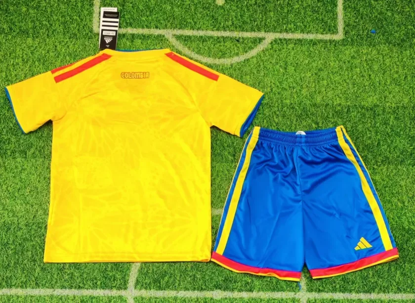 2026 Colombia Local Camiseta de Fútbol 1:1 Calidad Tailandesa Talla Infantil