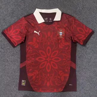2025-2026 Camiseta de Fútbol Roja Versión Concepto de Portugal Calidad Tailandesa
