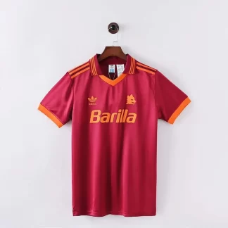 Camiseta de Fútbol Retro 1992/1993 del Roma Local 1:1 Calidad Tailandesa