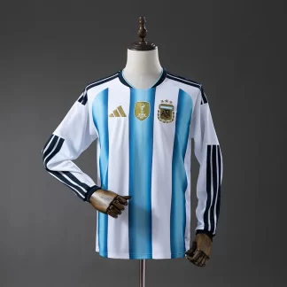2026 Player Version Camiseta de Manga Larga Local Argentina AAA calidad para aficionados