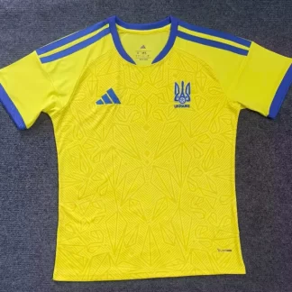 Camiseta de fútbol Local de la Selección de Ucrania 2026 Calidad Thai