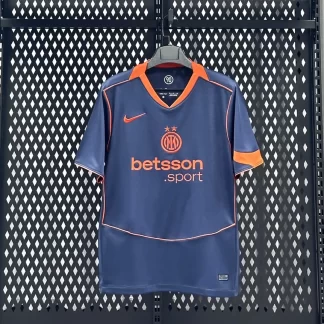 Camiseta de fútbol Tercera Equipación Visitante Inter de Milán 2025/2026 Calidad Thai