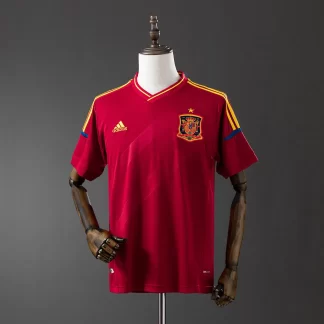 2012 Retro España Local Camiseta AAA calidad aficionado