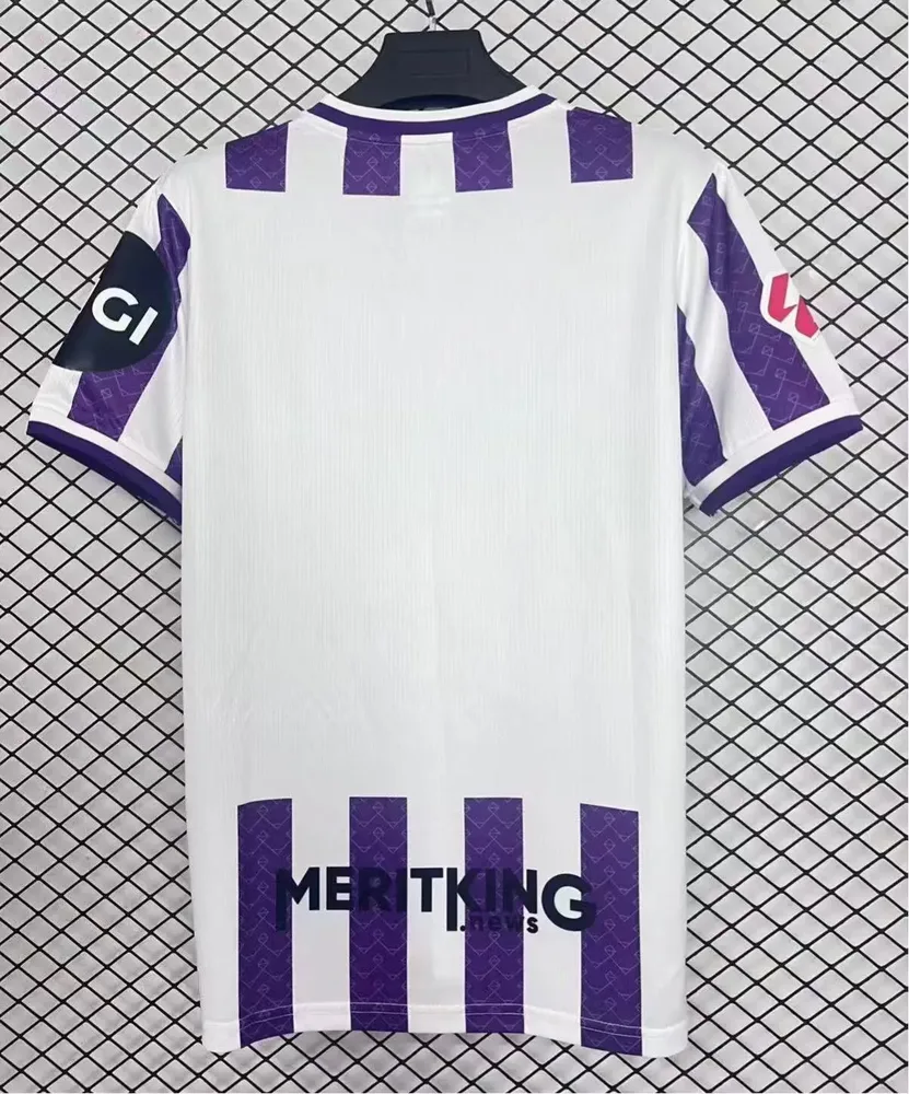 2025/2026 Camiseta de Fútbol Local del Real Valladolid Calidad Tailandesa