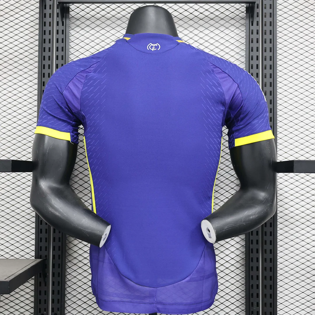 Camiseta de Fútbol Tercera Visitante del Real Madrid Versión Jugador 2024/2025 Calidad Tailandesa