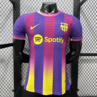 2026/2027 Versión Jugador Barcelona Edición Especial Rojo Púrpura Camiseta de Fútbol 1:1 Calidad Tailandesa