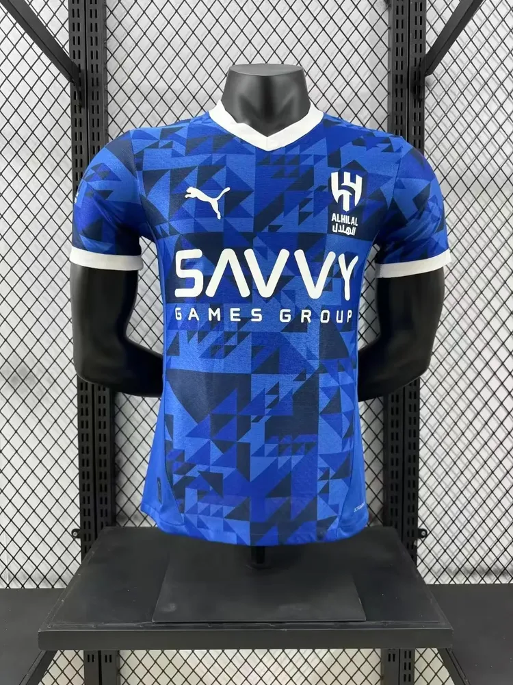 2024/2025 Versión Jugador Camiseta Local Al-Hilal Saudi Calidad Tailandesa