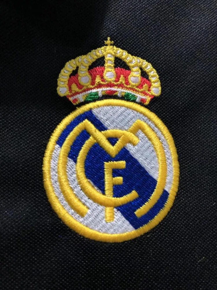 2002/2003 Retro Real Madrid Visitante Camiseta de Fútbol Edición Champions League Calidad Tailandesa