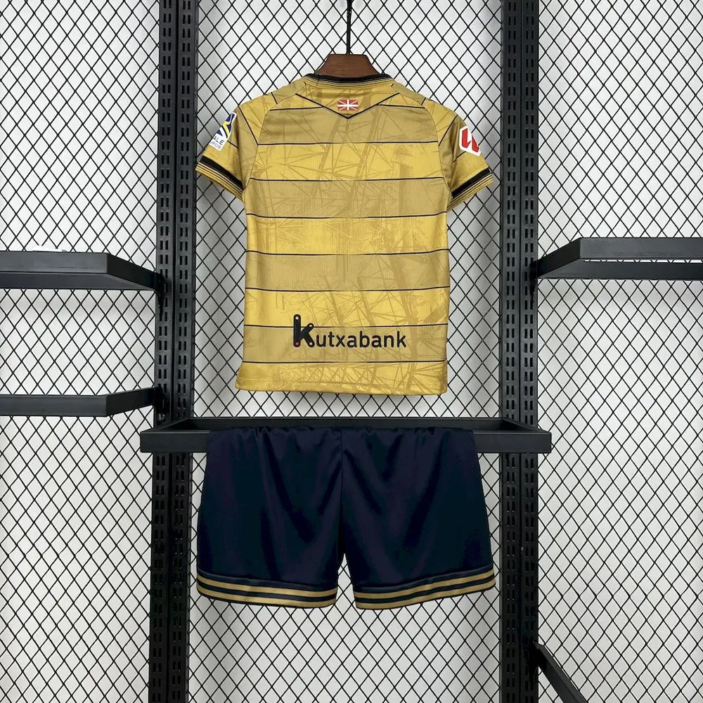 2024/2025 Real Sociedad Camiseta Visitante Calidad Thai Talla Infantil