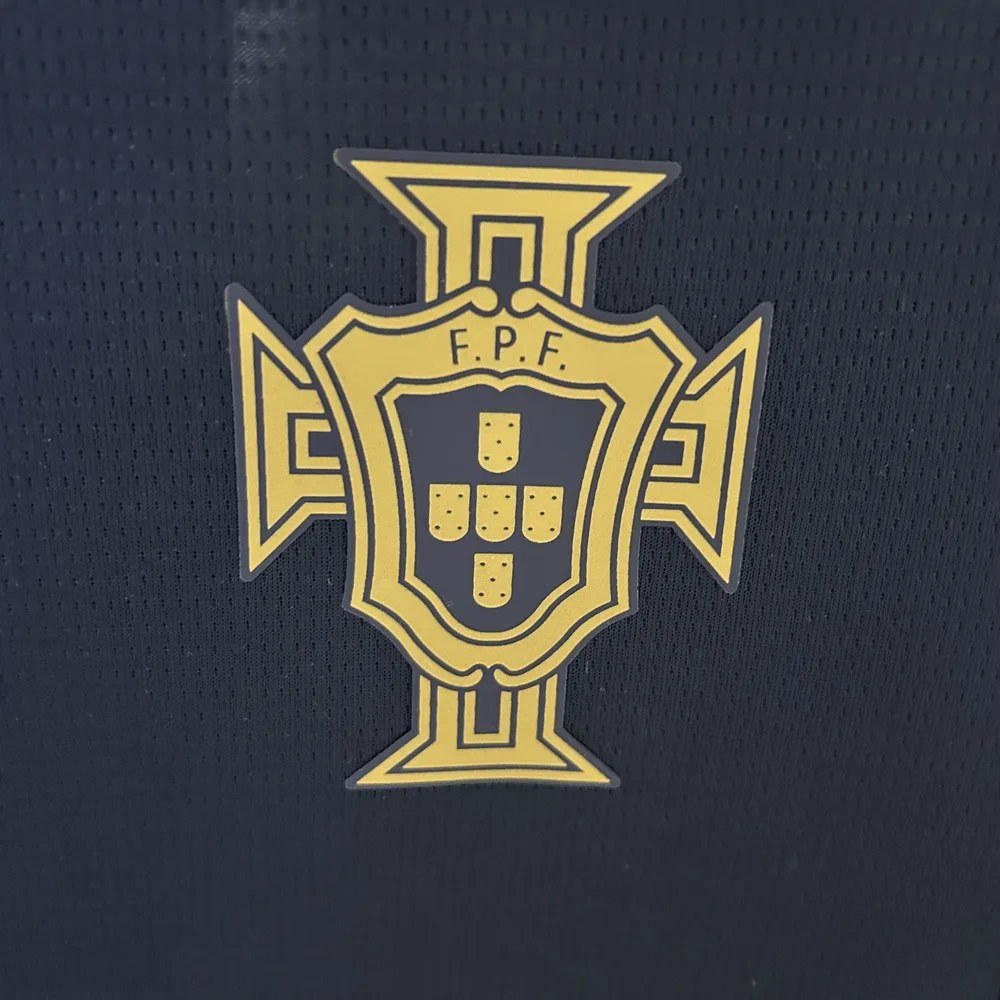 2025 Portugal Camiseta de Entrenamiento Negra AAA Grado Fan