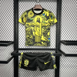2024-2025 Edición Especial Amarillo Brasil Talla Infantil