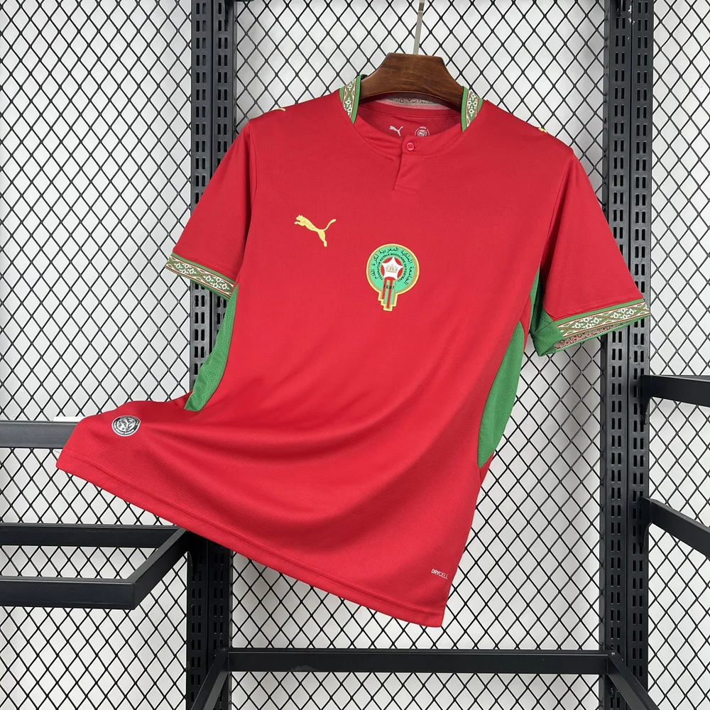 2026 Camiseta de Fútbol de la Selección de Marruecos Local AAA Grado Fan