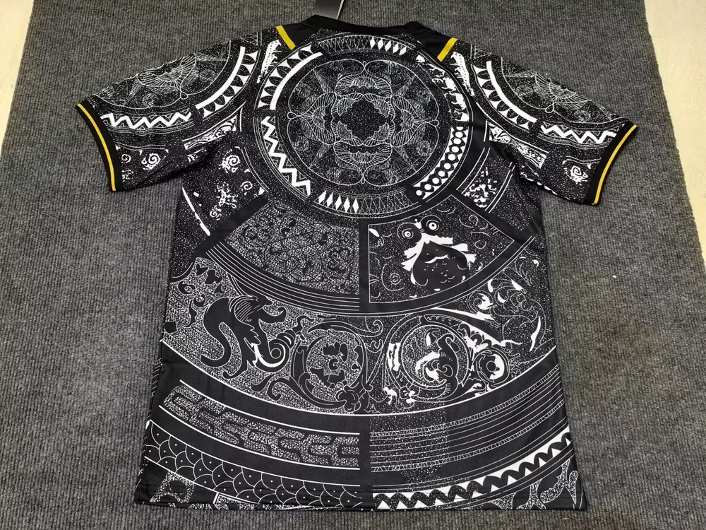 2024/2025 Italia Edición Especial negra Camiseta de Fútbol Calidad Tailandesa